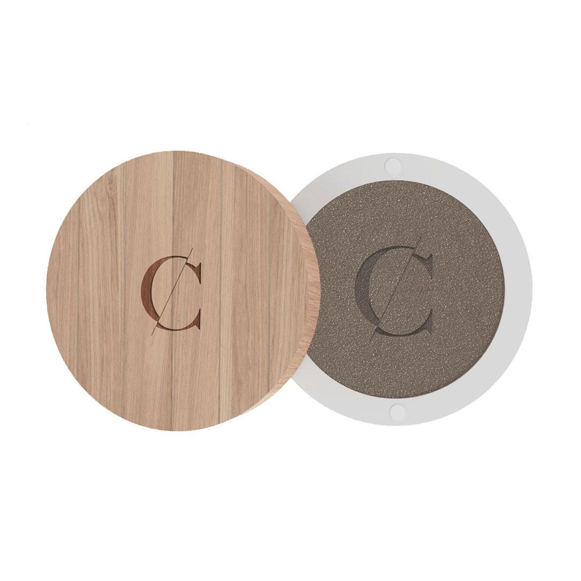 Перламутрові компактні тіні для повік Couleur Caramel Bio Eye Shadow 056, 1.7 г